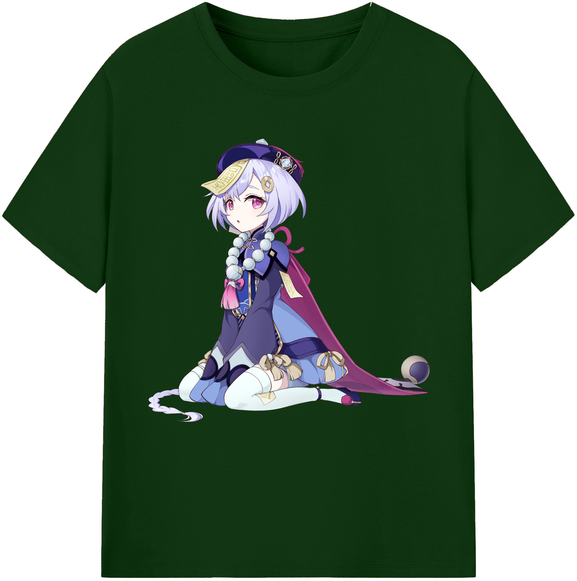 げんし神 七七 なな  genshin Nana 綿100％半袖Tシャツ（フロントプリント）